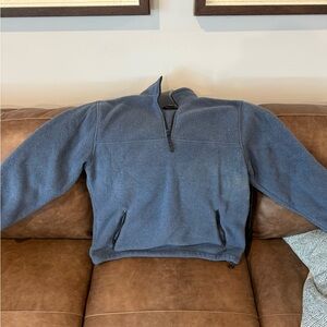 Eddie Bauer fleece quarter zip